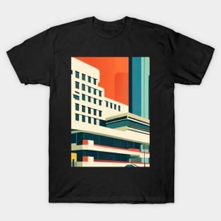 Minimalist City House T-Shirt